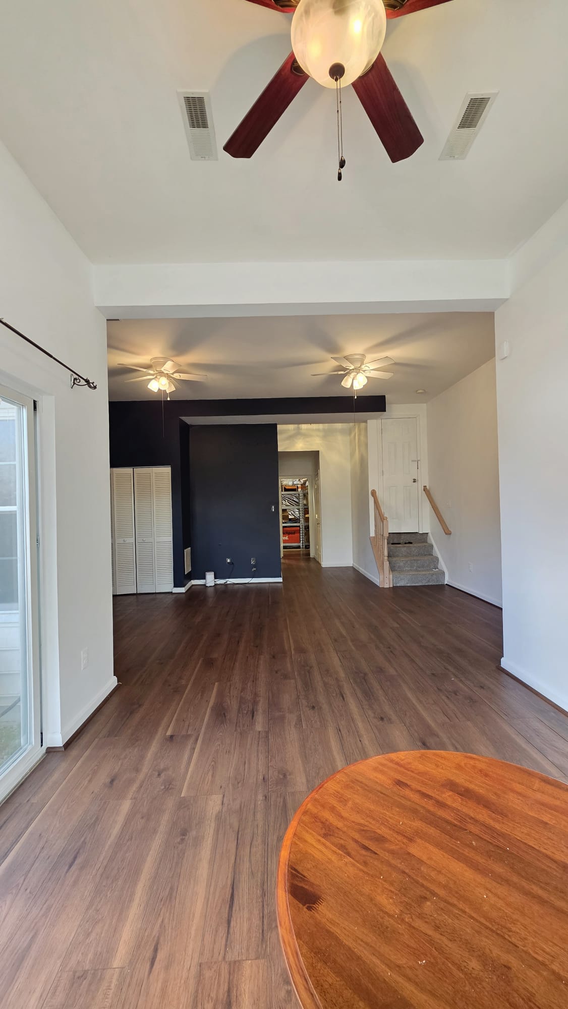 Completed flooring project in Northern Virginia — property support by VanGo