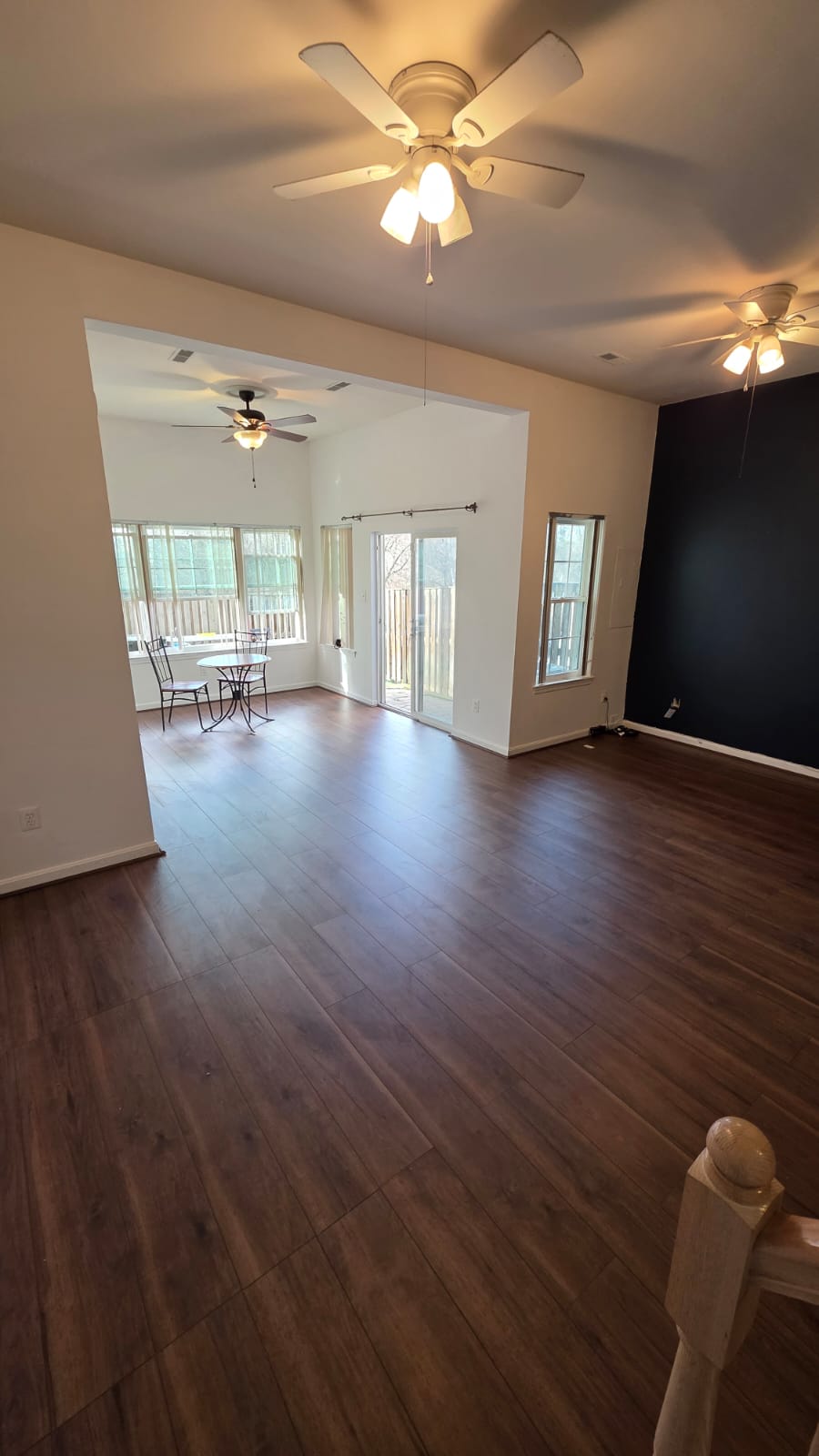 Finished hardwood floor result in Northern Virginia home — VanGo Services